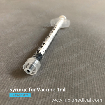 1cc Syringe without Needle Vaccine